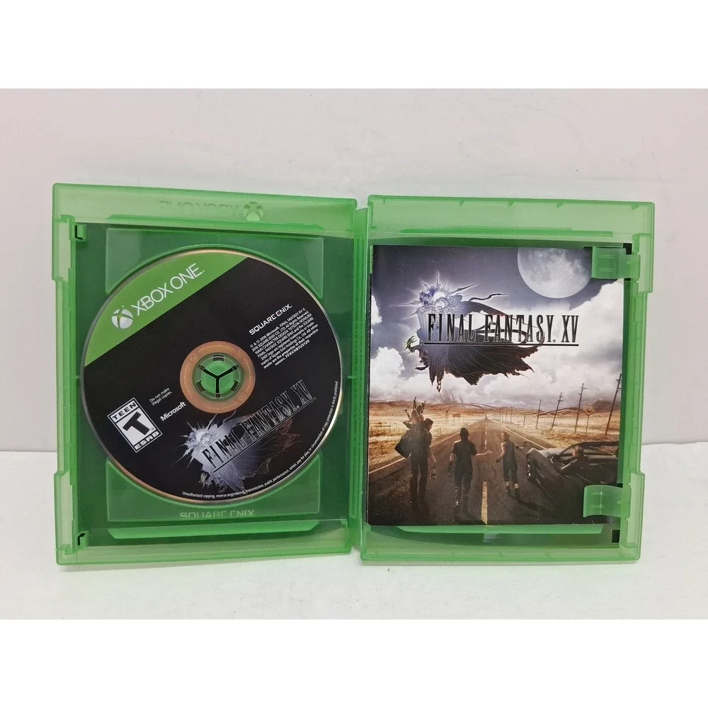 Final Fantasy XV Day One Edition Xbox One Square Enix RPG Video Game Disc Case